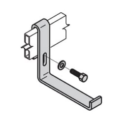 B-Line SB119EYZ | Power Cable Support, Single, 4-5/16" H X 5" D, Yellow Zinc
