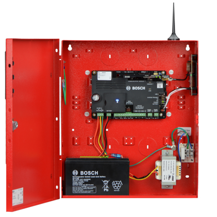 Bosch B10R-1640-120WI | Enclosure, Medium, Red, 16.5VAC 40VA