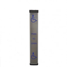 BEA Inc 10LPR36-433 | 6" All-Active Push Plate, 433 MHz