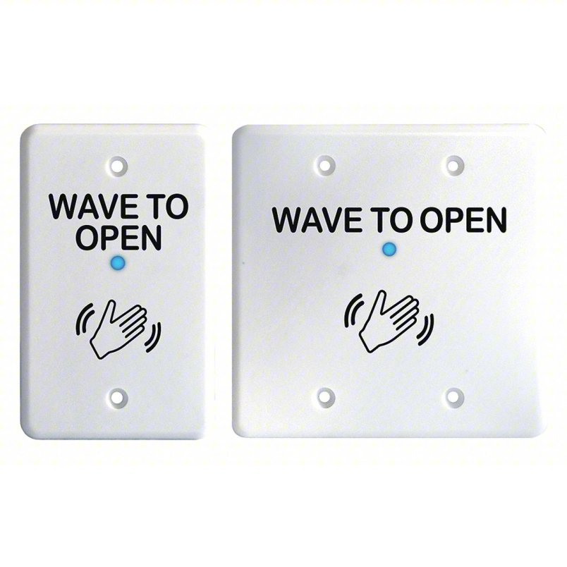 BEA Inc 10MS31U-W | Microwave Touchless Actuator, Single Pole, Momentary, Normally Closed, 1 A, White