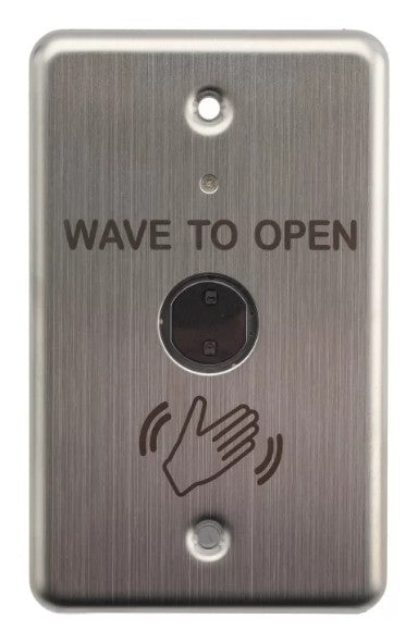 BEA Inc 10MS51W-S | 900MHz MS51W Wireless "Wave to Open" Single Gang Actuator (Text & Hand Logo)