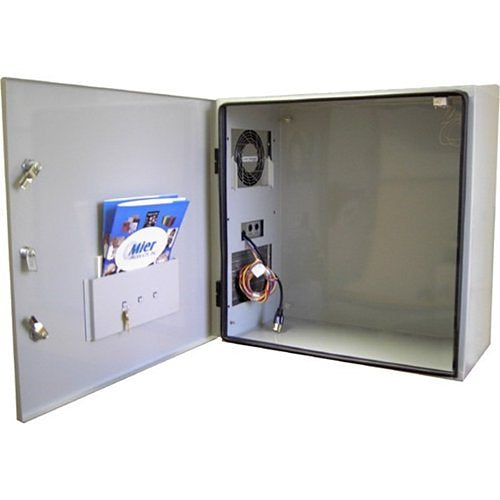 Mier Products, Inc. BW-124ACE | Outdoor Electrical Enclosure, 2000 BTU Cooling Capacity