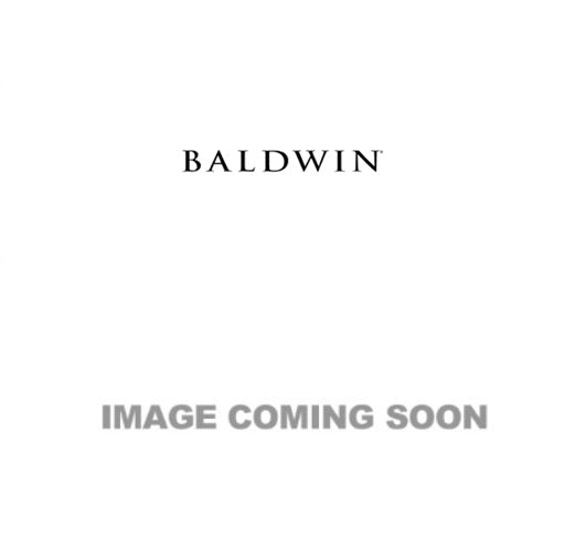 Baldwin Hdwe Mfg Corp 5455V.003.PASS | Wave Lever Passage Set, 2-3/8 in Backset, Lifetime Finish