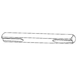 Baldwin 509.004 | Door Spindle, Broached Straight, 3" Length
