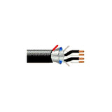 Belden 1055A 0107500 | 16 AWG 2-Pair Str BC, Tray Cable, PVC/Nylon, Foil Shield, 90°C, 600V, Black/White #s