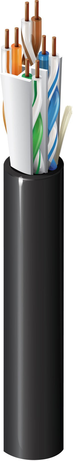 Belden 10GX33 0031000 | 10GX Category 6A Enhanced Cable, 4 Bonded-Pairs, U/UTP, CMP