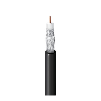 Belden 1189A | Broadband Coax, Series 6, 18 AWG Solid BCCS, Quad Shield, PVC Jacket, CM