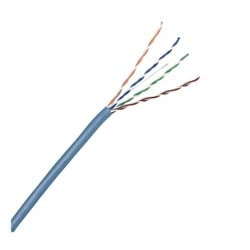 Belden 1212 006U1000 | Multi-Conductor, Enhanced Category 5E Nonbonded-Pair Cable 4-Pair U/UTP CMR Box Light Blue