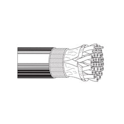Belden 1401A F2V1000 | SCSI Computer Cable, 25 Pairs 28 AWG FRPP/Foil Shield, PVC Jacket, Gray, 1000 ft