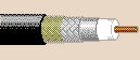 Belden 1525A 0101000 | Coaxial Cable, Series 11, 14 AWG, Solid, 1000 ft. L, Black