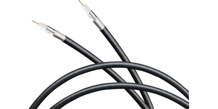 Belden 1694A 0105000 | Coaxial Cable, RG6, 18 AWG, Solid, Bare Copper, 5000 ft. L