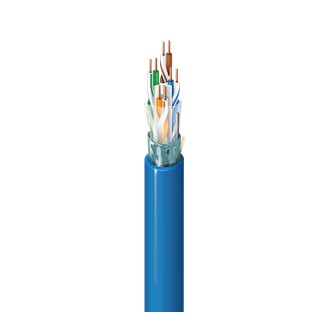 Belden 2413F D151000 | Category 6+ Enhanced Cable, 4 Pair, F/UTP, CMP