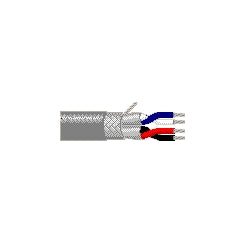Belden 3082A T5U2000 | DeviceNet Cable, 15 AWG + 18 AWG Stranded TC, Foil + 65% Braid Shield, PVC Jacket, Gray