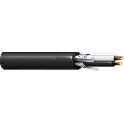 Belden 3090A 0105000 | 16 AWG 1-Pair Str BC, Tray Cable, PVC/Nylon, Foil Shield, 90°C, 600V, Black/White #s