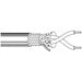 Belden 3106A 0105000 | 22 AWG 1 Pair + 1 Conductor Stranded TC, Datalene, Beldfoil + 65% Braid Shield, PVC Jacket, CM Rated, Black