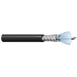 Belden 3106A 0105000 | 22 AWG 1 Pair + 1 Conductor Stranded TC, Datalene, Beldfoil + 65% Braid Shield, PVC Jacket, CM Rated, Black