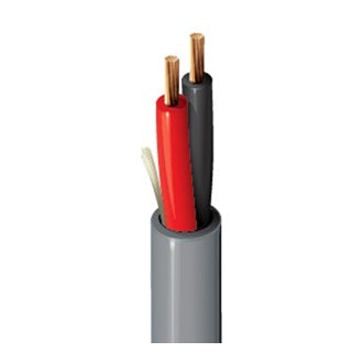 Belden 4100ULW | Security & Commercial Audio Cable, 2-14 AWG Stranded Bare Copper Conductors