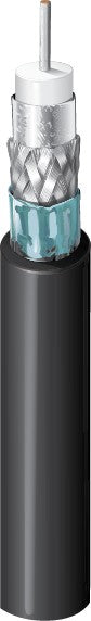 Belden 4794R 0091000 | 4K UHD Coax for 12G-SDI, 75 Ohm, Series 7, 16 AWG Solid SC, Tri-Shield, PVC Jacket, CMR