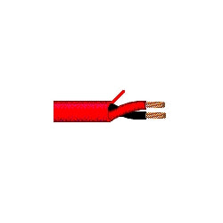 Belden 5100UL 0021000 | Multi-Conductor Cable, 2C 14 AWG, PO Insulation, PVC Jacket, Red