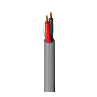 Belden 5200UE | Security & Sound Cable, 2 Conductor 16 AWG, Bare Copper, CMR