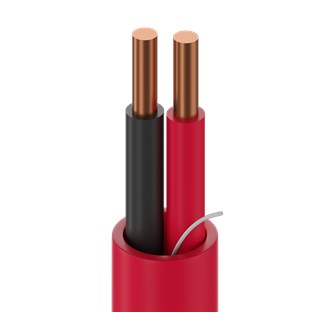 Belden 5220UL 0021000 | Fire Alarm Cable, #16-2C Bare Copper, FPLR