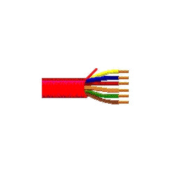 Belden 6328UL 0021000 | Multi-Conductor Cable, 10C, 18 AWG, FPL, Red Jacket