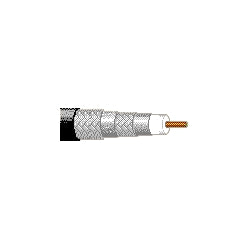 Belden 5339Q5 0101000 | Coaxial Cable, RG-6 Quad Shield, CATV/MATV Applications, Black