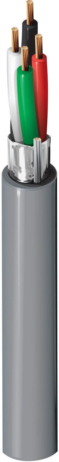 Belden 5402FE 0081000 | Multi-Conductor - Commercial Applications 4 20 Awg PP FS FRPVC Gray