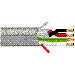 Belden 5502GE 0081000 | Multi-Conductor Cable, 1FS Pair + 2C 22 AWG, PP Insulation, FRPVC Jacket, Gray