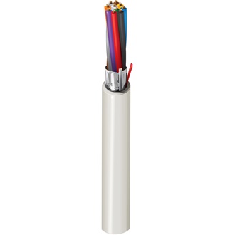 Belden 5508FE 0081000 | Security & Sound Cable, #22-10c, Bare Copper, Shielded, CMR