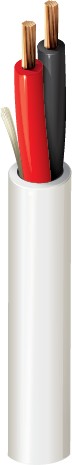 Belden 6200UE 010A1000 | Security and Sound, 2 Conductor 16 AWG, BC, CMP