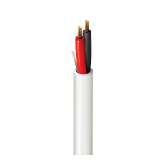 Belden 6300UE | Security & Sound Cable, 2 Conductor 18 AWG Bare Copper, CMP