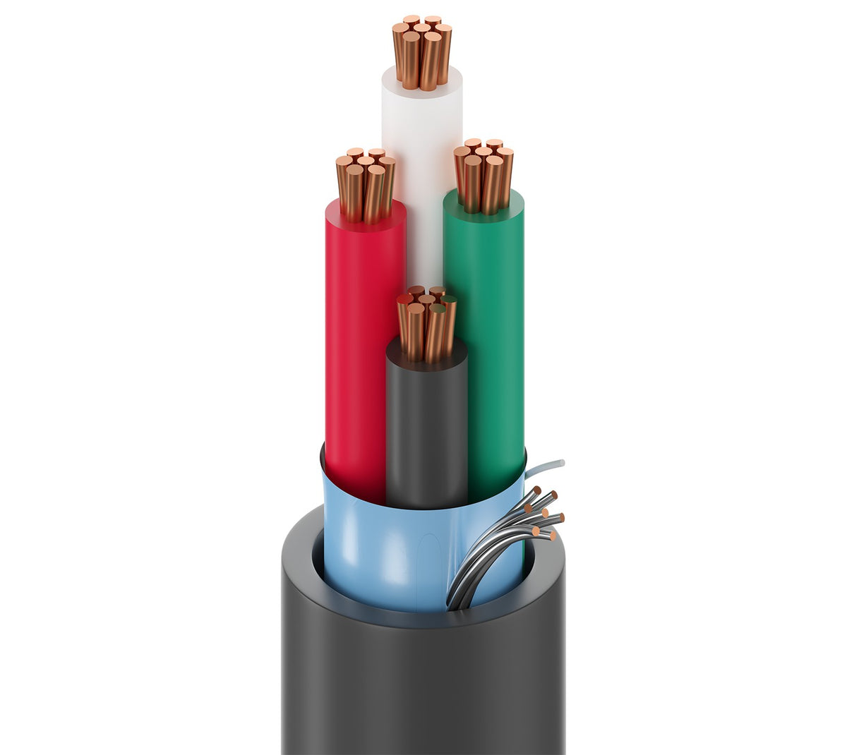 Belden 6302FE 877500 | Multi-Conductor - Commercial Applications 4 18 Awg Flrst Fs Flrst Natural