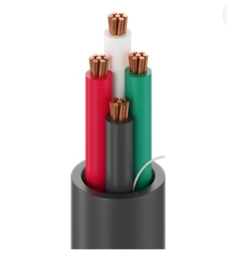Belden 6302UE 877U1000 | Multi-conductor Commercial Applications 4 18 AWG Flamarrest Natural