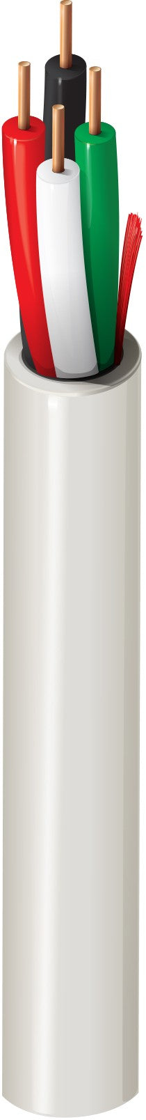 Belden 6322UE 0041001 | 18-4C Sol BC LSPVC, Jacket Yellow Cmp 75C, 5000’ Reel