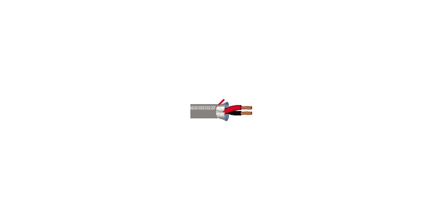 Belden 6400FE 877U1000 | Audio Cable, 20 AWG, Stranded, 2, Bare Copper, 1000 ft. L