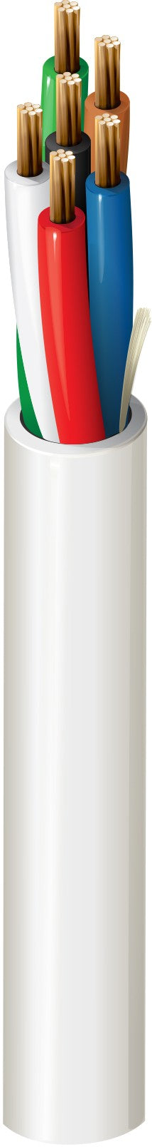 Belden 6504UE 877Z1000 | 22-6C STR BC FRPVC, FRPVC Jacket Nat CMP 75C, 1000’ Reeltuff Box