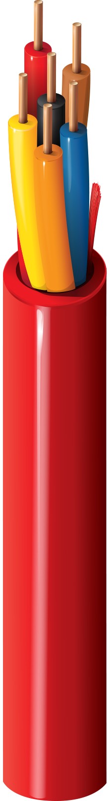 Belden 6524UL 002C500 | Fire Alarm Cable, Plenum-Fplp, 6-22 Awg S