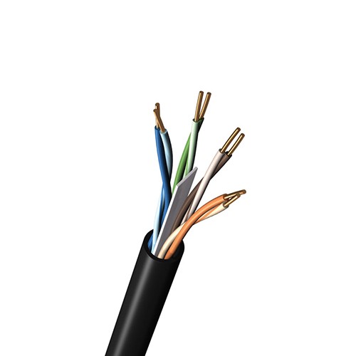Belden 7940T 0021000 | DataTuff 6, 4 Bonded-Pr #23 Sol BC, PO Ins, LSZH Jacket, CMG-ST1, FT4