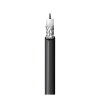 Belden 8219 | 50 Ohm Wireless Transmission Coax, RG-58, 20 AWG Stranded TC, 95% TC Braid, PVC Jacket, CM