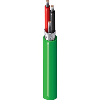 Belden 82761 8771000 | Electronic Cable, 2 Conductor #22 Stranded TC, FEP Insulation, OS, PVC Jacket, CMP