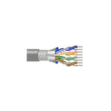 Belden 8340 0601000 | RS-232 Computer Cable, 10 Pairs 24 AWG PVCR, Shielded PVC, Chrome, 1000 ft