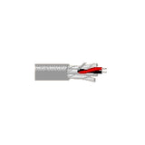 Belden 8769 0601000 | CM-Rated Audio/Control Cable, 19 Shielded Pairs 22 AWG HDPE, PVC Jacket, Chrome, 1000 ft