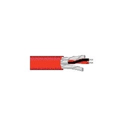 Belden 88777 0021000 | Multi-Conductor Cable, Shielded, Plenum, 22-3P Str Tnc Fep Ind Foil Shd, Fep Jkt Nec Cmp Red