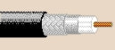 Belden 9310 0101000 | Coaxial Cable, RG58/U, 1000 ft. L, Tape, Braid, Black, 50 Ohm