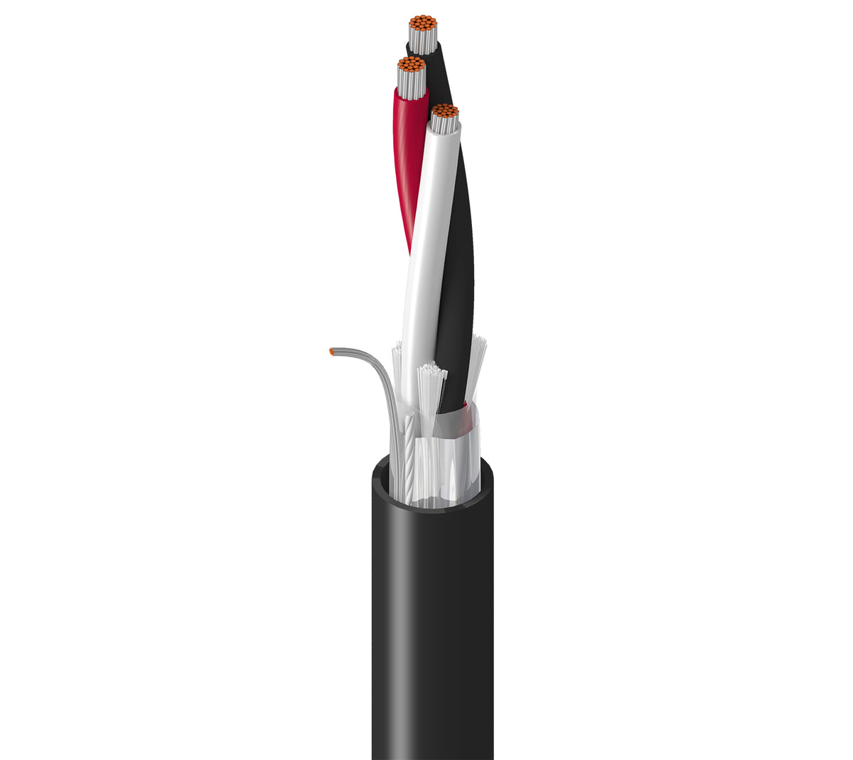 Belden 9366 0605000 | Power Limited Tray Cable, 1 Triads, 16 AWG, 19x29 Strands, 300V, Tinned Copper, PVC Insulation