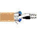 Belden 9414 T351000 | Instrumentation Cable, 2C, 22 AWG, PVC Shielded, FRPVC, Beige Jacket