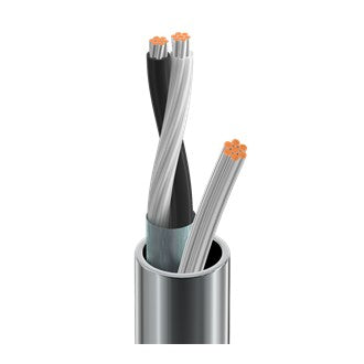 Belden 9461 0605000 | Electronic Cable, 1 Pair #22 Stranded TC, PE Insulation, OS, PVC Jacket, CM