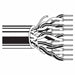 Belden 9682 0601000 | Low Capacitance RS-232/422 Computer Cable, 6 Pairs 24 AWG PER/Foil Shield, PVC, Chrome, 1000 ft
