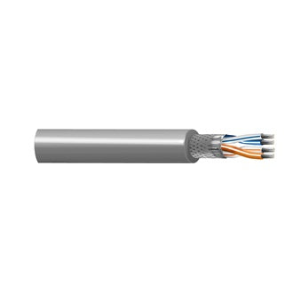 Belden 9842 | RS485, 2 Pair #24 Stranded TC, PE Insulation, OS+TC Braid, PVC Jacket, CM